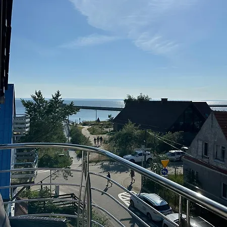 Gasthuis Perla Helu Z Widokiem Na Morze Hel
